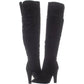 Material Girl Botas femininas Candice bico fino até o joelho, tamanho 9 M, pretas