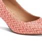 Alfani Jeules Scarpin Feminino Bico Fino Vermelho Tamanho 5M