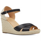 Sandália feminina Nine West Joydyn Espadrille preta tamanho 5,5 M preta tamanho 5,5 M