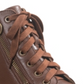Botas de combate femininas American Rag Tatum Leather Studded, marrom, tamanho 8 M