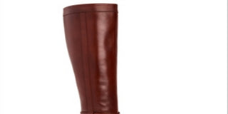 Giani Bernini Women's Rozario Leather Tall Knee-High Boots Brown Size 6.5M