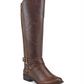 Guss Haydin Almond Toe Knee High Fashion Marrom Tamanho 9 MW Feminino