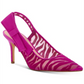 INC Coletta Slingbacks com bico fino e salto fino, roxo, tamanho 6,5 M