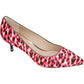 Kenneth Cole New York Morgan Calf Hair Dress Saltos Femininos Rosa Tamanho 7 M