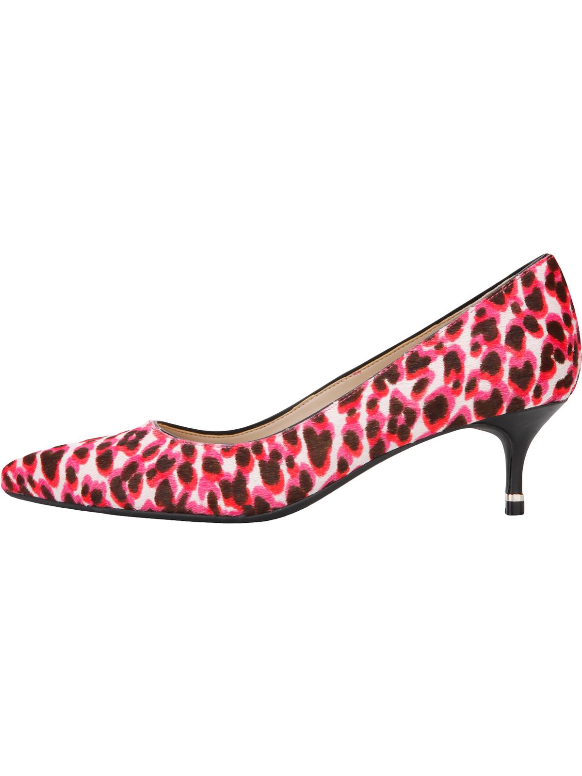 Kenneth Cole New York Morgan Calf Hair Dress Saltos Femininos Rosa Tamanho 7 M