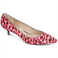 Kenneth Cole New York Morgan Calf Hair Dress Saltos Femininos Rosa Tamanho 7 M