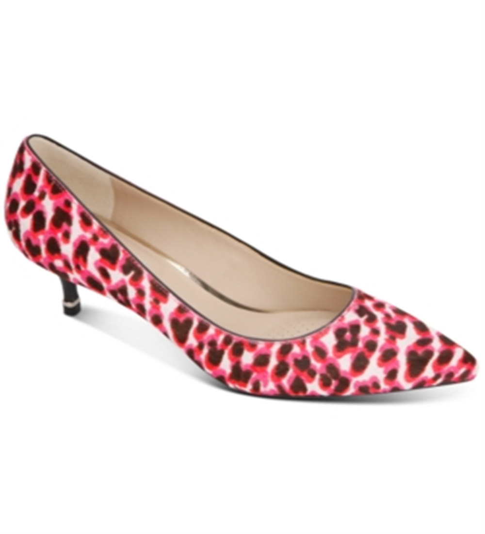 Kenneth Cole New York Morgan Calf Hair Dress Saltos Femininos Rosa Tamanho 7 M