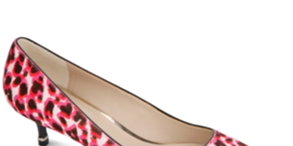 Kenneth Cole New York Morgan Calf Hair Dress Saltos Femininos Rosa Tamanho 7 M