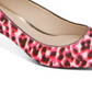 Kenneth Cole New York Morgan Calf Hair Dress Saltos Femininos Rosa Tamanho 7 M