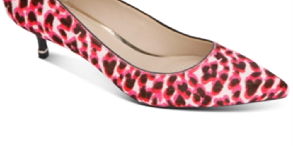 Kenneth Cole New York Morgan Calf Hair Dress Saltos Femininos Rosa Tamanho 7 M
