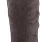 Botas sociais femininas Bella Vita Troy II Wide Calf Tall, cinza, tamanho 7 M