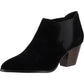 Botas casuais femininas Bella Vita Emilia Suede Bootie pretas tamanho 10 M
