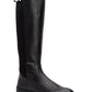 Calvin Klein Lonie Chunky Tall Botas de Equitação Femininas Pretas Tamanho 9 Médio