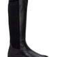Calvin Klein Lonie Chunky Tall Botas de Equitação Femininas Pretas Tamanho 9 Médio