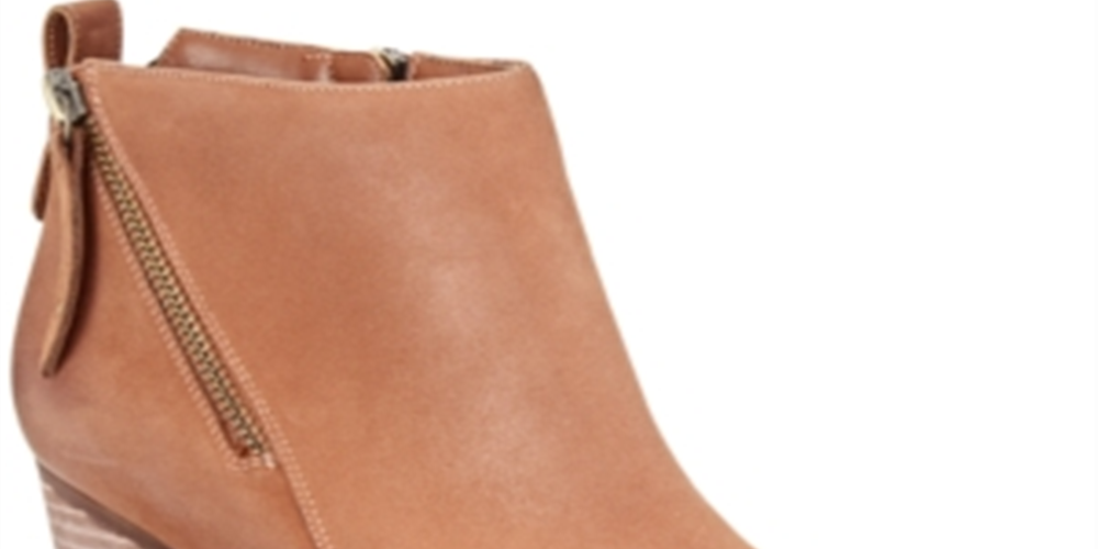 Botas femininas Aqua College estilo ocidental, acolchoadas, à prova d'água, com zíper, bico amendoado, salto alto, zíper, couro marrom, tamanho 7,5 M