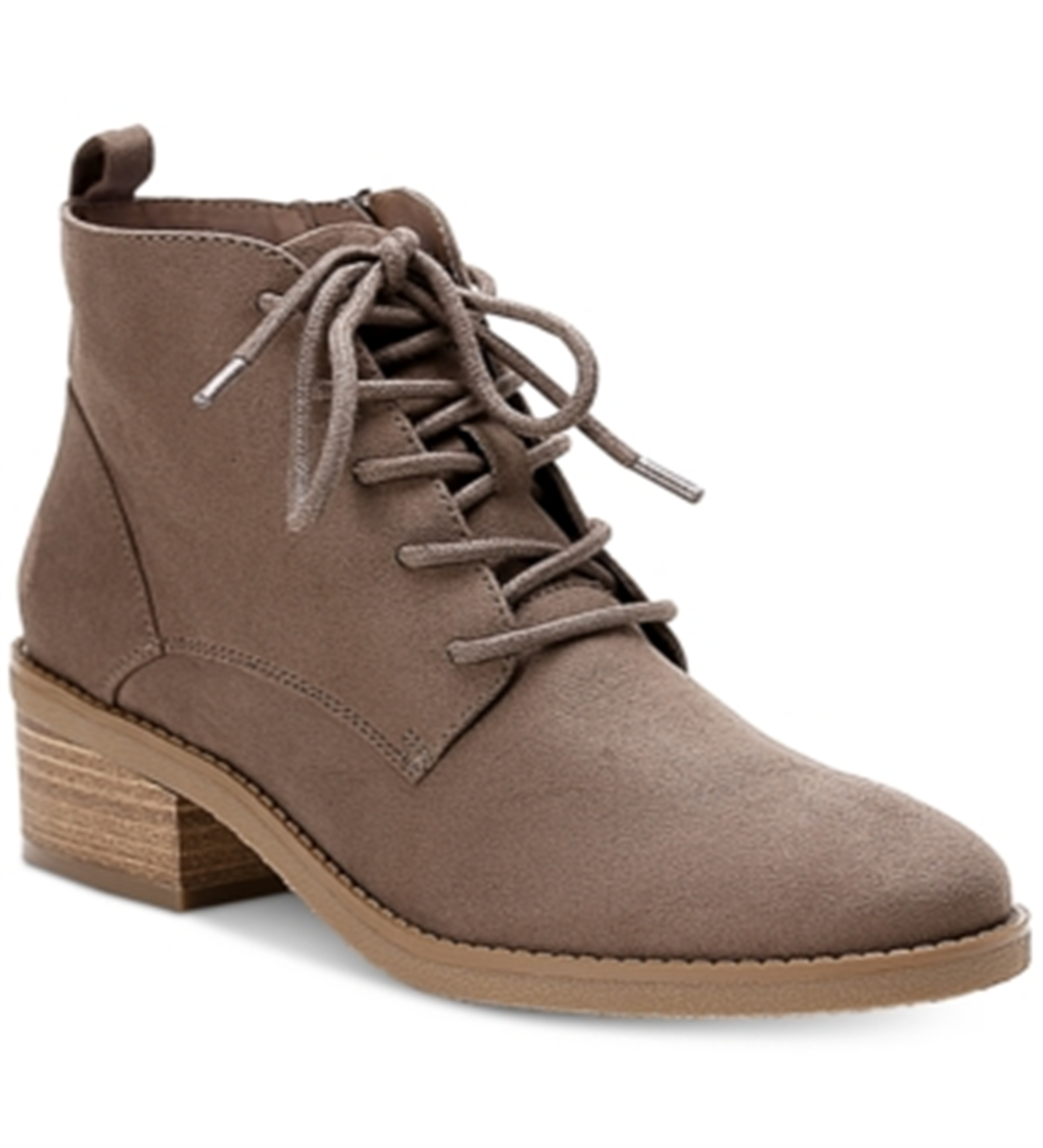 Botas femininas Rizio com cadarço Style &amp; Co, marrom, tamanho 10 M