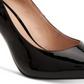 BCBGeneration Scarpin Feminino Heidi Liso Couro Envernizado Preto Tamanho 9 M