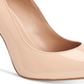 BCBGeneration Shell Heidi Smooth Couro Envernizado Feminino Bege Tamanho 9,5