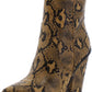 Botas femininas Steve Madden Rarely Western, marrom, tamanho 5