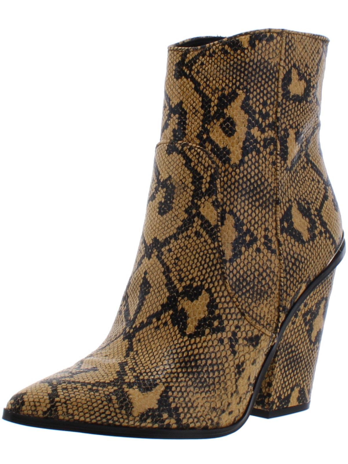 Botas femininas Steve Madden Rarely Western, marrom, tamanho 5