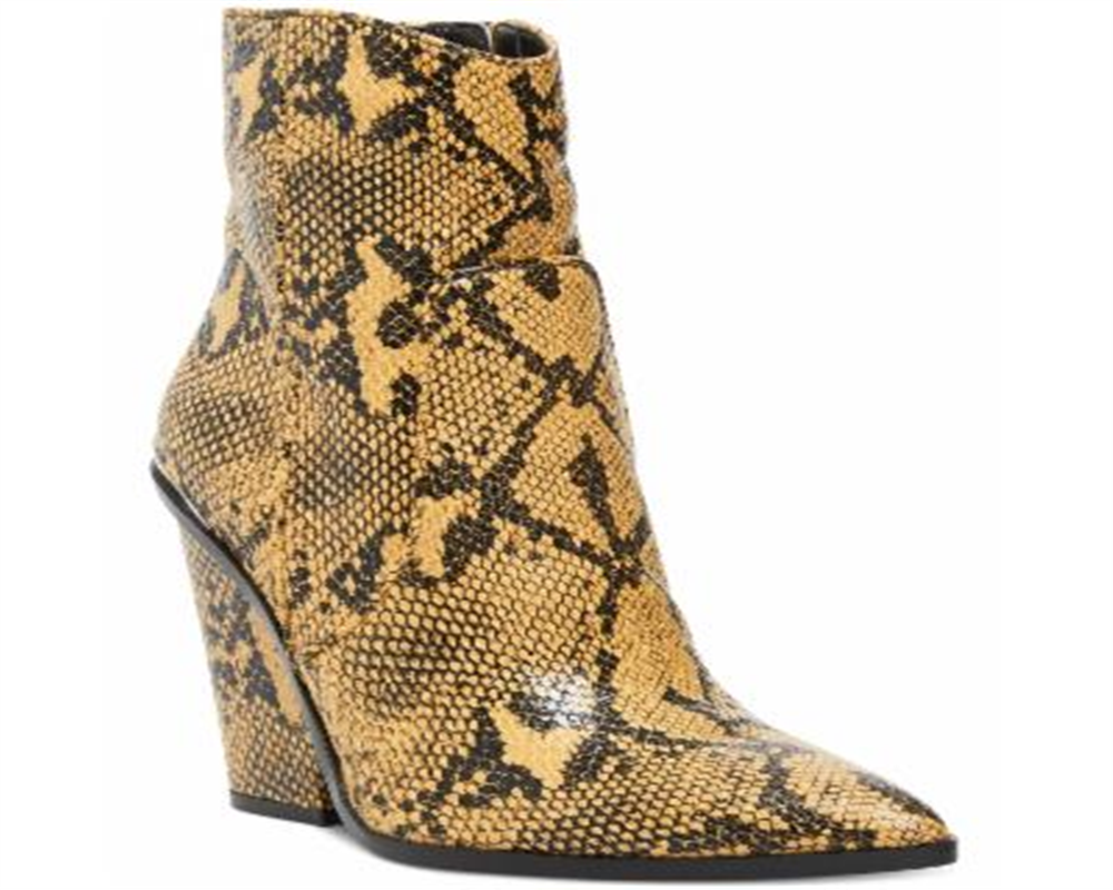 Botas femininas Steve Madden Rarely Western, marrom, tamanho 5