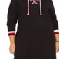 Vestido de ginástica feminino Tommy Hilfiger Plus Tennis, preto, tamanho 2X
