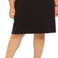Vestido de ginástica feminino Tommy Hilfiger Plus Tennis, preto, tamanho 2X