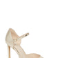 Calvin Klein Roya Couro Envernizado Feminino Salto Alto Dourado Tamanho 10 M