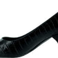 Sapatos femininos Easy Street Fabulous Pumps pretos tamanho 8,5