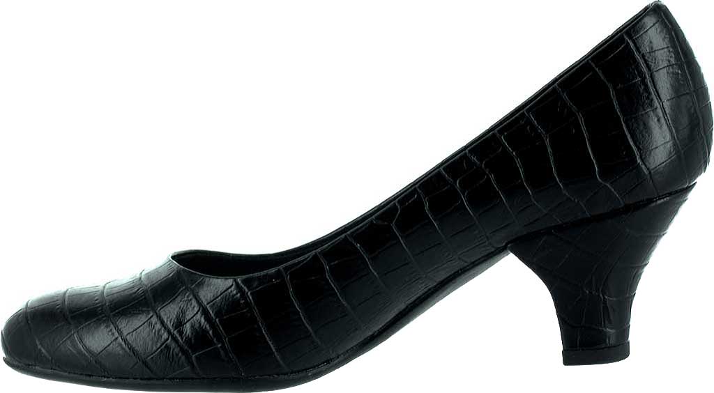 Sapatos femininos Easy Street Fabulous Pumps pretos tamanho 8,5