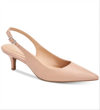 Alfani Step 'N Flex Babbsy Scarpins de bico fino e salto baixo feminino marrom tamanho 5,5 M