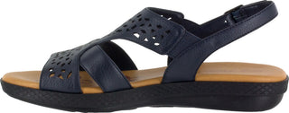 Sandálias femininas Easy Street Bolt, azul, tamanho 9,5