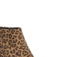 Bota feminina Circus by Sam Edelman com zíper e bico fino Kirby, estampa animal, salto gatinho, marrom, tamanho 8 M