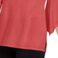 Blusa feminina com manga flare e detalhes embelezados, tamanho P, da coleção JM