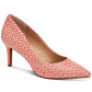 Alfani Jeules Scarpin Feminino Bico Fino Vermelho Tamanho 8,5 M