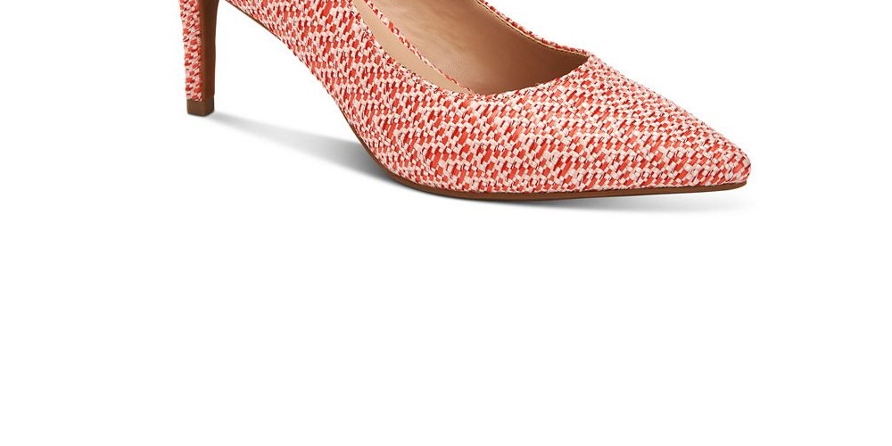 Alfani Jeules Scarpin Feminino Bico Fino Vermelho Tamanho 8,5 M