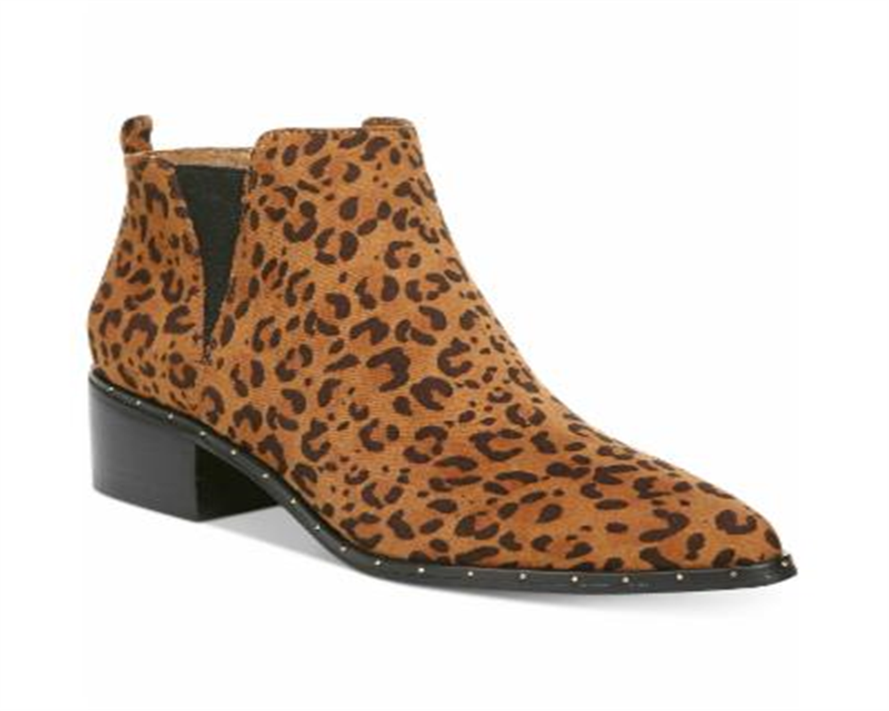 Botas femininas Bar III Gabby Ankle Boot marrom tamanho 5 M