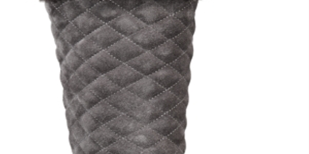 Botas de inverno femininas Nickyy Quilted Suede, estilo &amp; Co, cinza, tamanho 5 M