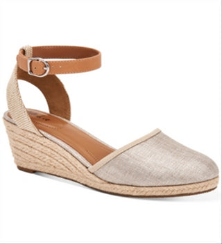 Sandálias femininas de salto agulha em couro sintético Mailena, tamanho 8,5 M, estilo Style &amp; Co.