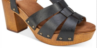 Sandália Aldridge Feminina White Mountain Preta Tamanho 9,5