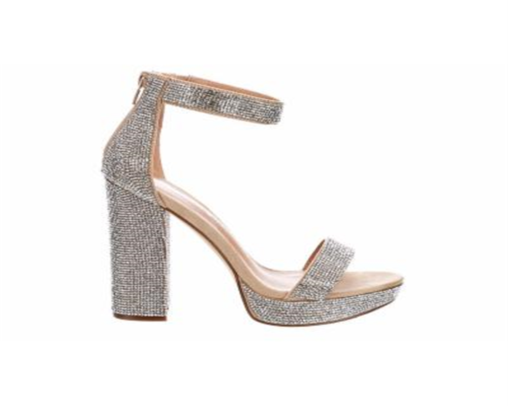 Sandálias femininas Madden Girl plataforma, cor blush, tamanho 9 M