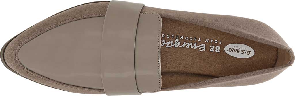 Dr. Scholl's Mocassim Feminino Agnes Almond Toe Marrom Tamanho 7 M