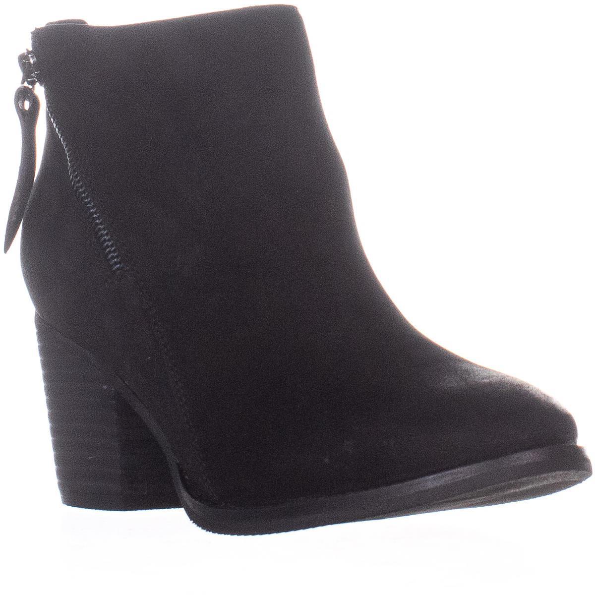 Botas impermeáveis ​​Nancy Nubuck Aqua College femininas, pretas, tamanho 6,5 M