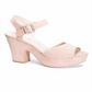 Sandália Plataforma Bianca Feminina Chinese Laundry Nude Tamanho 8,5 M