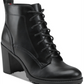Tommy Hilfiger Elyssa Faux Leather Ankle Boot Feminino Preto Tamanho 9 M