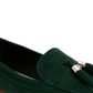 Mocassim feminino Charter Club Margott Suede fechado, verde, tamanho 6 M