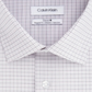Camisa social masculina Calvin Klein Classic Regular Fit, sem passar, com elástico, tamanho XL, branca