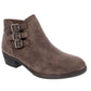 Bota feminina Sugar Tikki Ankle Bootie marrom tamanho 7,5