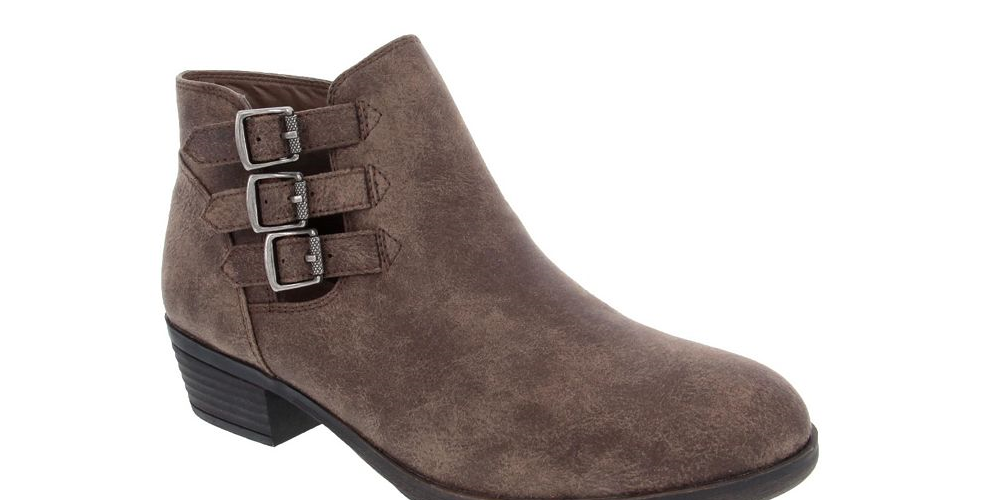 Bota feminina Sugar Tikki Ankle Bootie marrom tamanho 7,5