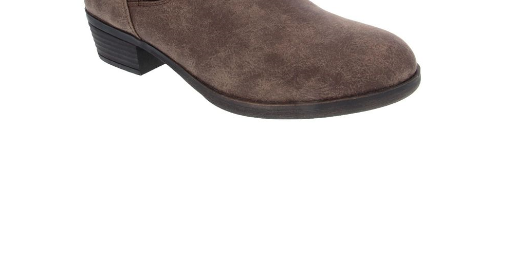 Bota feminina Sugar Tikki Ankle Bootie marrom tamanho 7,5